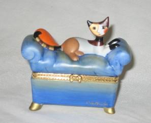 Katzen Dose, eckig