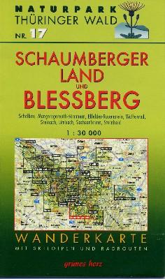 Wanderkarte 17 Schaumberger Land/Ble�berg