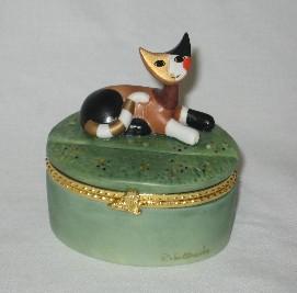 Katzen Dose, oval