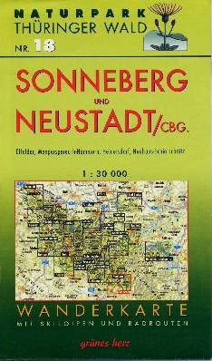 Wanderkarte 18 Sonneberg/Neustadt bei Coburg