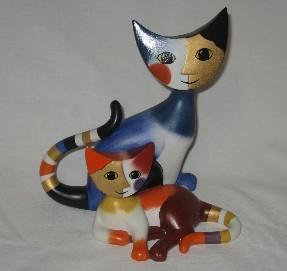 Katzenpaar Lidia und Lidio