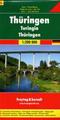 Autokarte Th&uuml;ringen